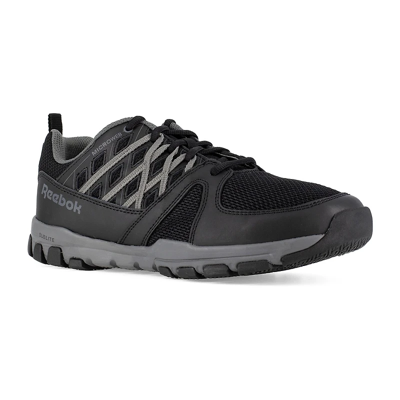 Reebok Work 4015 Mens Round Closed Toe Shoes