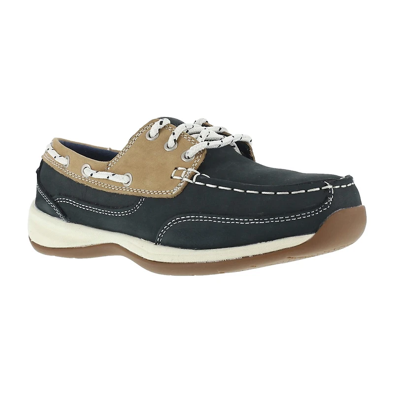 Rockport Works Rk670 Womens Round Closed Toe Work Shoes