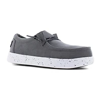 Volcom Work Vm30803f Womens Moc Closed Toe Shoes Wide Width