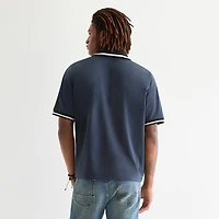 Arizona Mens V Neck Short Sleeve Jersey Polo