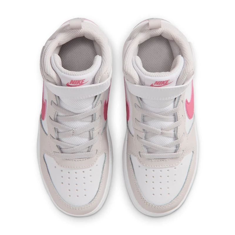 Nike Court Borough Mid 2 Little Kid Girls Sneakers