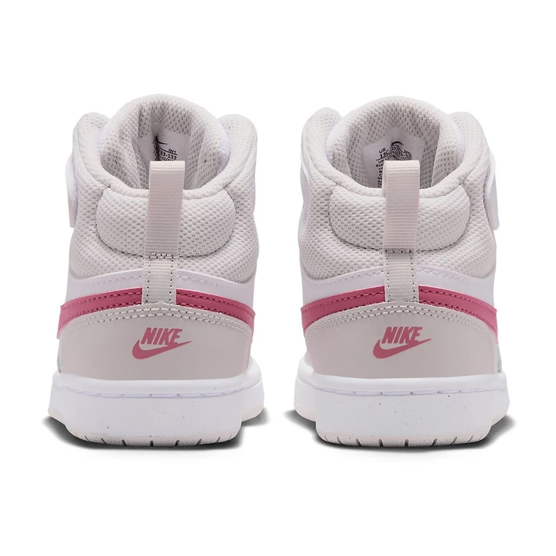 Nike Court Borough Mid 2 Little Kid Girls Sneakers