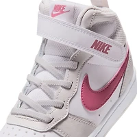 Nike Court Borough Mid 2 Little Kid Girls Sneakers