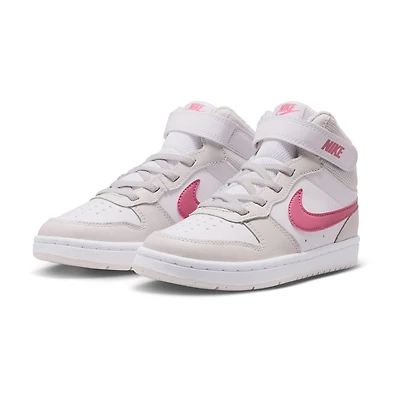 Nike Court Borough Mid 2 Little Kid Girls Sneakers