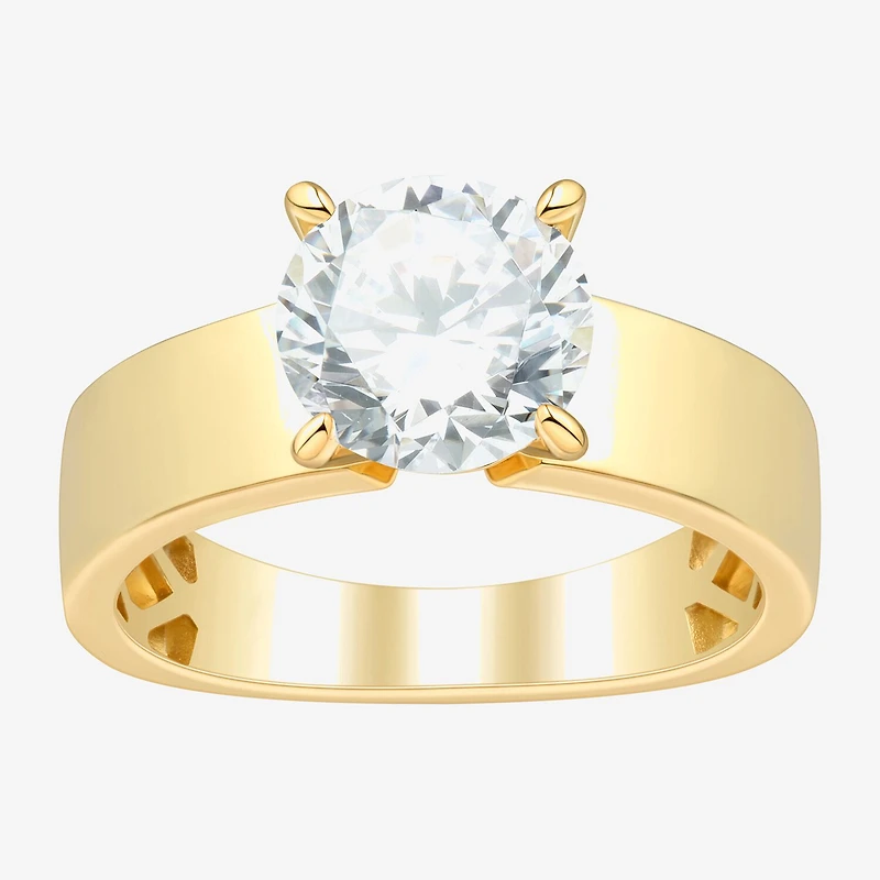 Bridal Addiction (H-I / Si1-Si2) Womens 2 CT. T.W. Lab Grown White Diamond 14K Gold Round Solitaire Engagement Ring