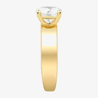 Bridal Addiction (H-I / Si1-Si2) Womens 2 CT. T.W. Lab Grown White Diamond 14K Gold Round Solitaire Engagement Ring