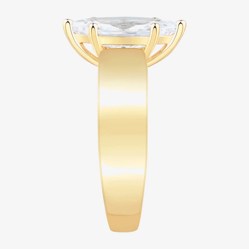 Bridal Addiction Womens 2 CT. T.W. Lab Grown White Diamond 14K Gold Marquise Solitaire Engagement Ring