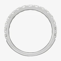 Womens 3/4 CT. T.W. Lab Grown White Diamond 14K Gold Band