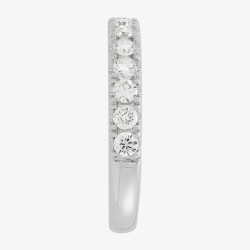 Womens 3/4 CT. T.W. Lab Grown White Diamond 14K Gold Band