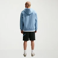 Nike Fleece Mens Mid Rise 11" Basketball Short