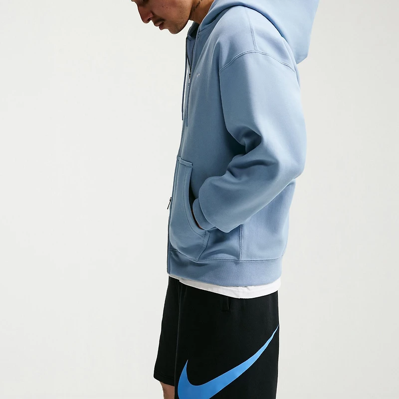 Nike Fleece Mens Mid Rise 11" Basketball Short