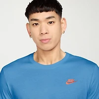 Nike Embroidered Logo Mens Crew Neck Short Sleeve Active T-Shirt