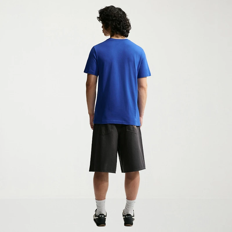 Nike Mens Crew Neck Short Sleeve Regular Fit Graphic T-Shirt