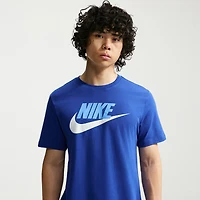 Nike Mens Crew Neck Short Sleeve Regular Fit Graphic T-Shirt