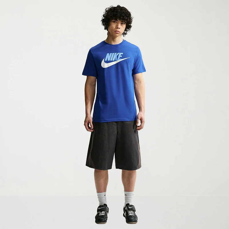 Nike Mens Crew Neck Short Sleeve Regular Fit Graphic T-Shirt