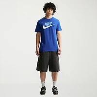 Nike Mens Crew Neck Short Sleeve Regular Fit Graphic T-Shirt