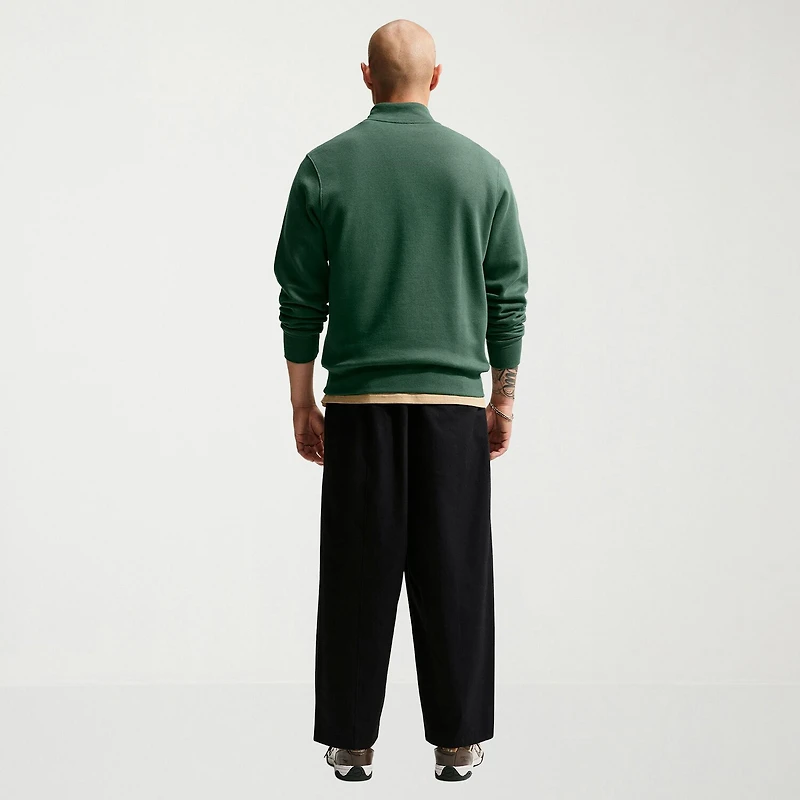 Nike Fleece Mens Mock Neck Long Sleeve Sweatshirt