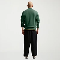Nike Fleece Mens Mock Neck Long Sleeve Sweatshirt