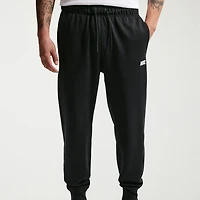 Nike Mens Cuffed Mid Rise Regular Fit Knit Jogger Pant