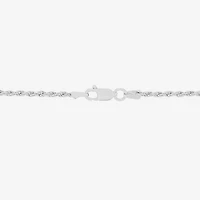 Cross Mens Sterling Silver Cross 20 Inch Pendant Necklace