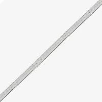 Made in Italy Womens Sterling Silver 18 Inch Herringbone Chain Necklace