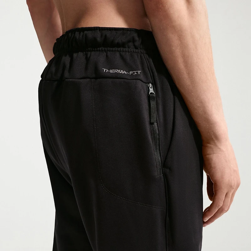 Nike Therma-Fit Mens Straight Mid Rise Regular Fit Workout Pant