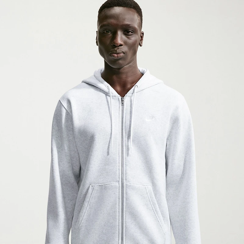 Nike Mens Long Sleeve Fleece Zipper Active Big and Tall Hoodie