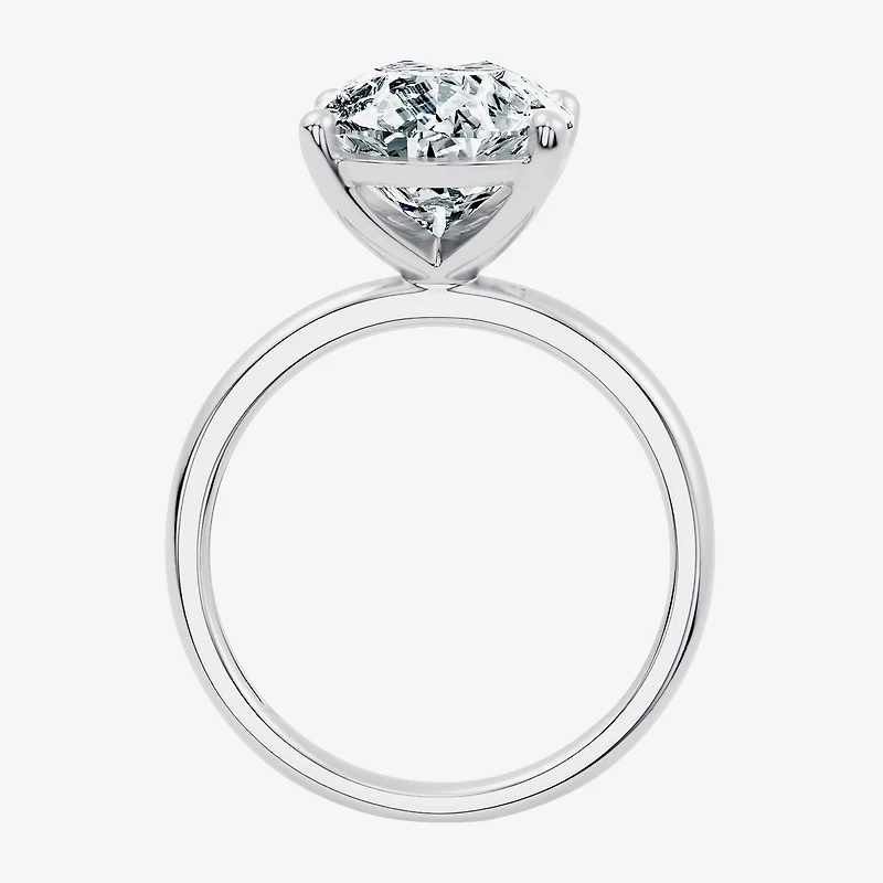 (F / Vs2) Womens 6 Ct. Lab Grown White Diamond 14K Gold Pear Engagement Ring