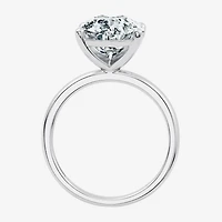 (F / Vs2) Womens 6 Ct. Lab Grown White Diamond 14K Gold Pear Engagement Ring