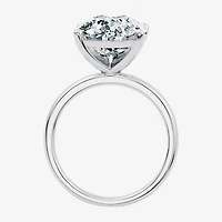 F / Vs2) Womens Ct. Lab Grown White Diamond 14K Gold Pear Engagement Ring