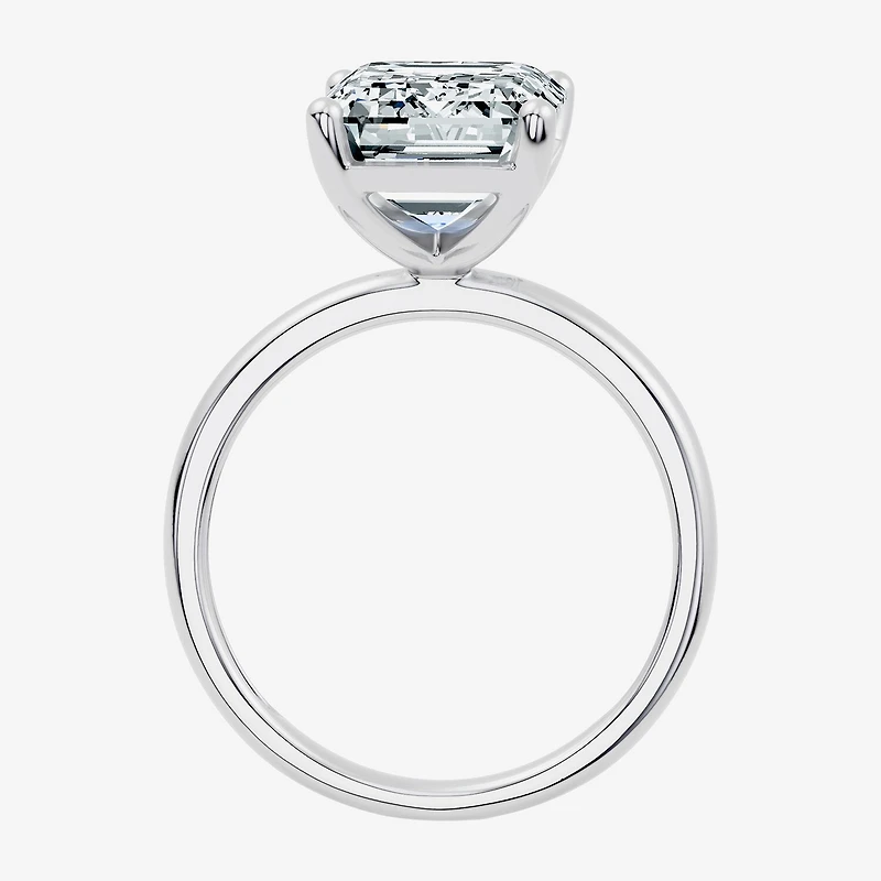 F / Vs2) Womens Ct. Lab Grown White Diamond 14K Gold Engagement Ring