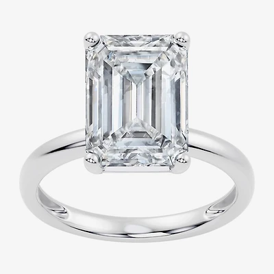 F / Vs2) Womens Ct. Lab Grown White Diamond 14K Gold Engagement Ring