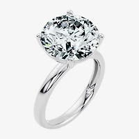 (F / Vs2) Womens 8 Ct. Lab Grown White Diamond 14K Gold Round Solitaire Engagement Ring