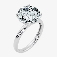 (F / Vs2) Womens 7 Ct. Lab Grown White Diamond 14K Gold Round Engagement Ring