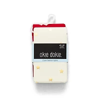 Okie Dokie Toddler Girls 2-pc. Star Tights