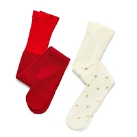 Okie Dokie Toddler Girls 2-pc. Star Tights