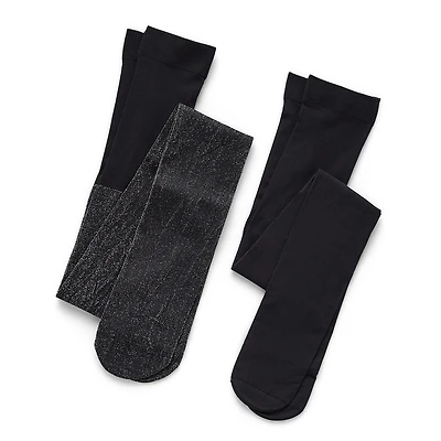 Thereabouts Little & Big Kid Girls 2-pc. Tights
