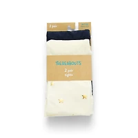 Thereabouts Little & Big Kid Girls 2-pc. Star Tights