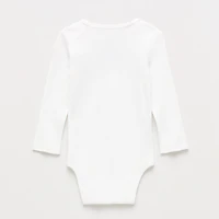 Okie Dokie Baby Unisex Crew Neck Long Sleeve Rib Bodysuit