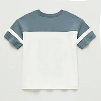 Okie Dokie Toddler & Little Boys Round Neck Short Sleeve Relaxed Fit Graphic T-Shirt
