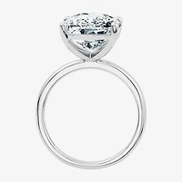 F / Vs2) Womens Ct. Lab Grown White Diamond 14K Gold Cushion Engagement Ring