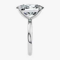 F / Vs2) Womens Ct. Lab Grown White Diamond 14K Gold Cushion Engagement Ring