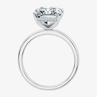 Signature By Modern Bride (F/Vs2) Womens 7 Ct.T.W. Lab Grown White Diamond 14K Gold Rectangular Engagement Ring