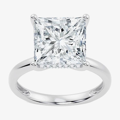 Signature By Modern Bride (F / Vs2) Womens 1/10 Ct. T.W. Lab Grown White Diamond 14K Gold Engagement Ring