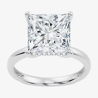 Signature By Modern Bride (F / Vs2) Womens 1/10 Ct. T.W. Lab Grown White Diamond 14K Gold Engagement Ring
