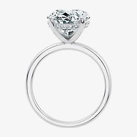 Signature By Modern Bride (F / Vs2) Womens 5 1/10 Ct. T.W. Lab Grown White Diamond 14K Gold Oval Engagement Ring