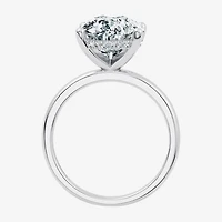 Signature By Modern Bride (F / Vs2) Womens 1/10 Ct. T.W. Lab Grown White Diamond 14K Gold Pear Engagement Ring