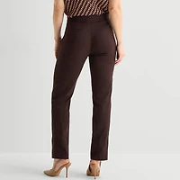 Liz Claiborne Lisa Womens Straight Pull-On Pant