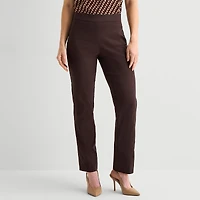 Liz Claiborne Lisa Womens Straight Pull-On Pant