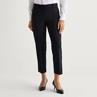 Liz Claiborne Emma Womens Straight Mid Rise Ankle Pant